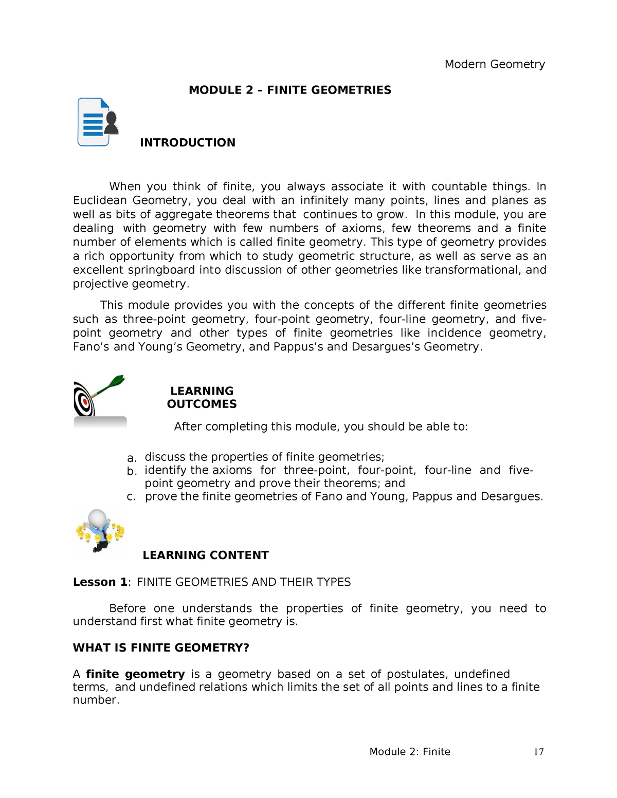 module-2-finite-geometries-modern-geometry-module-2-finite