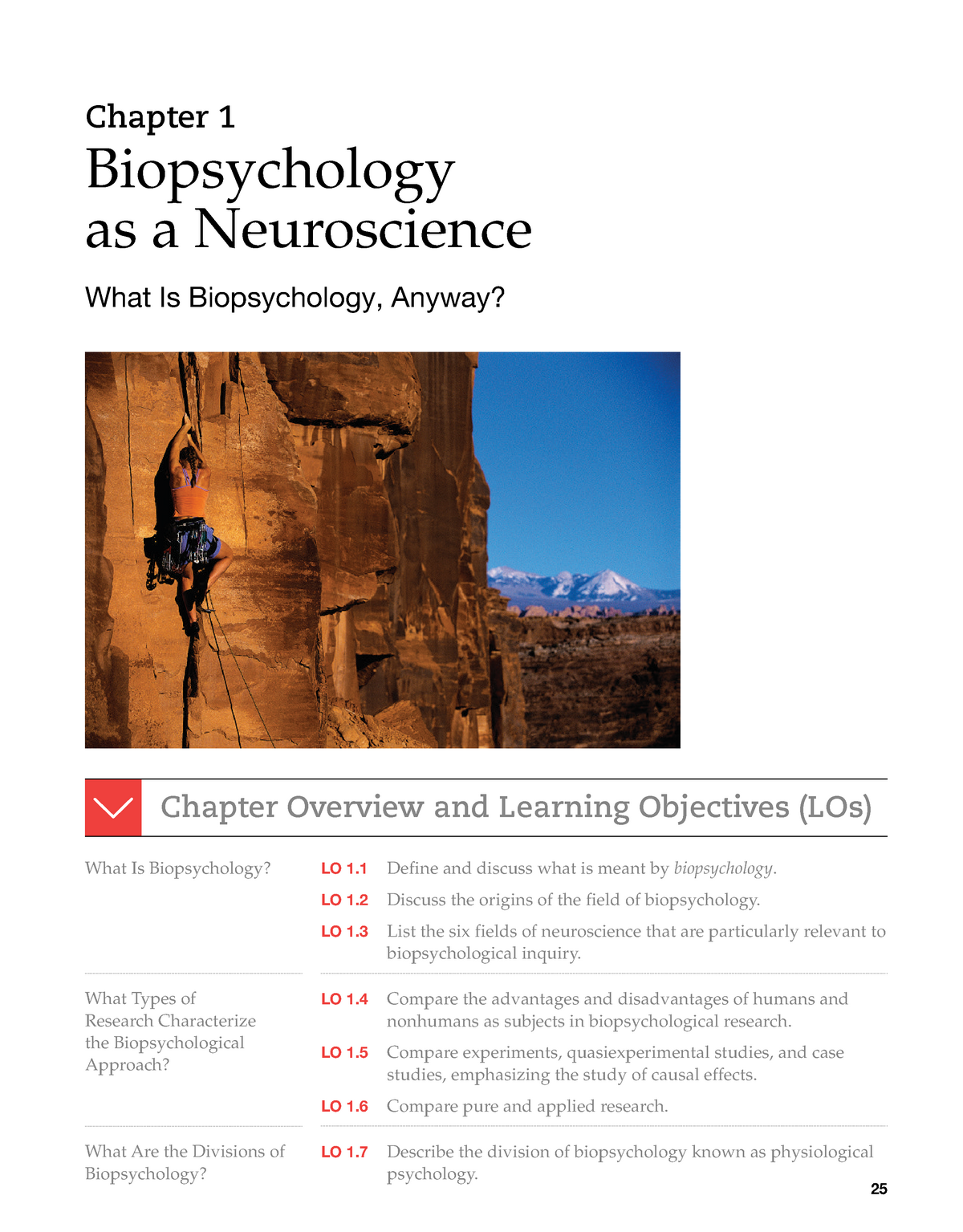 Chapter 1 Biopsychology As A Neuroscience - Chapter 1 Biopsychology As ...