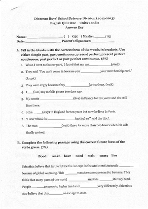 Prepositions after verbs explanation and exercises - © perfect-english ...
