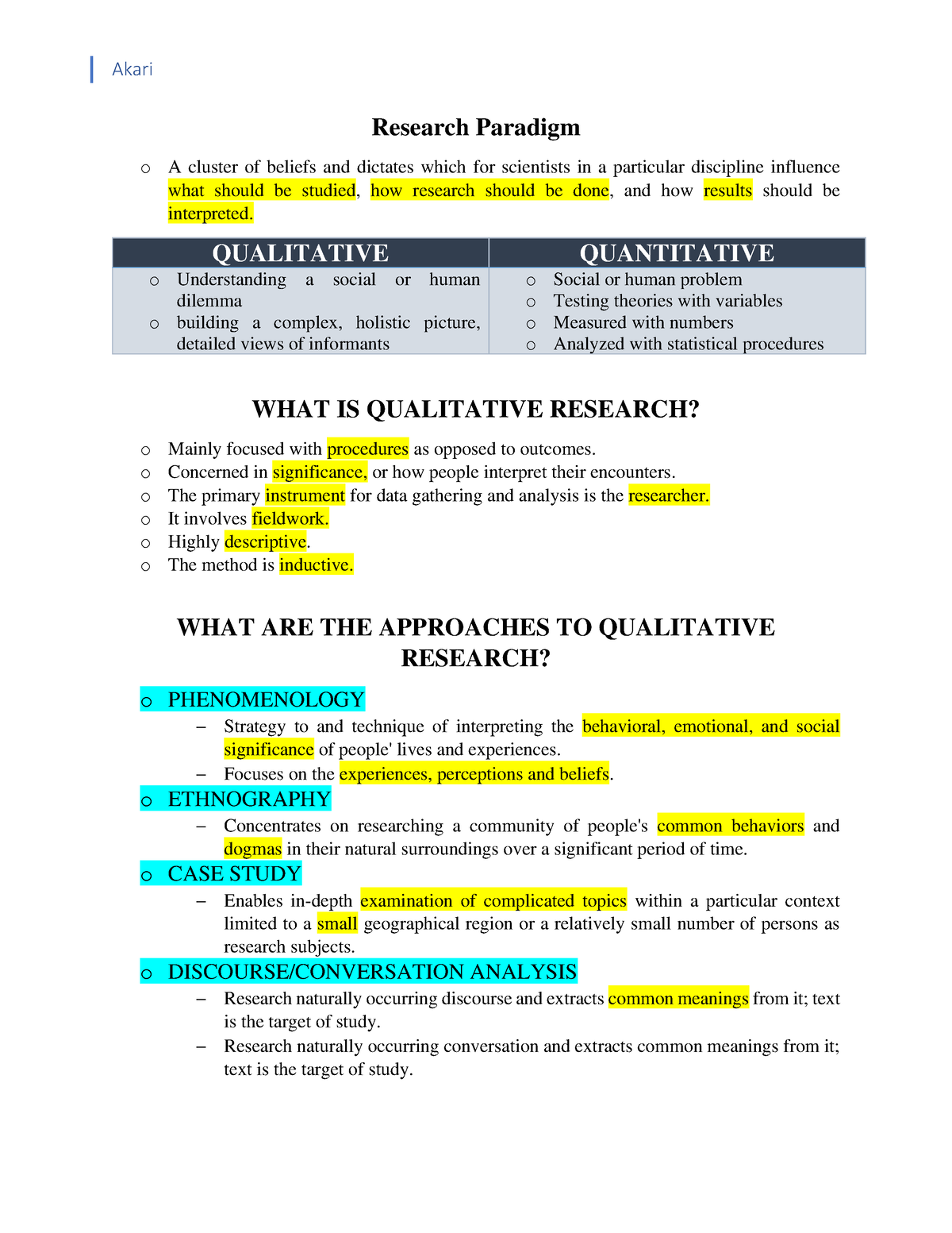 practical research 1 qualitative research grade 11