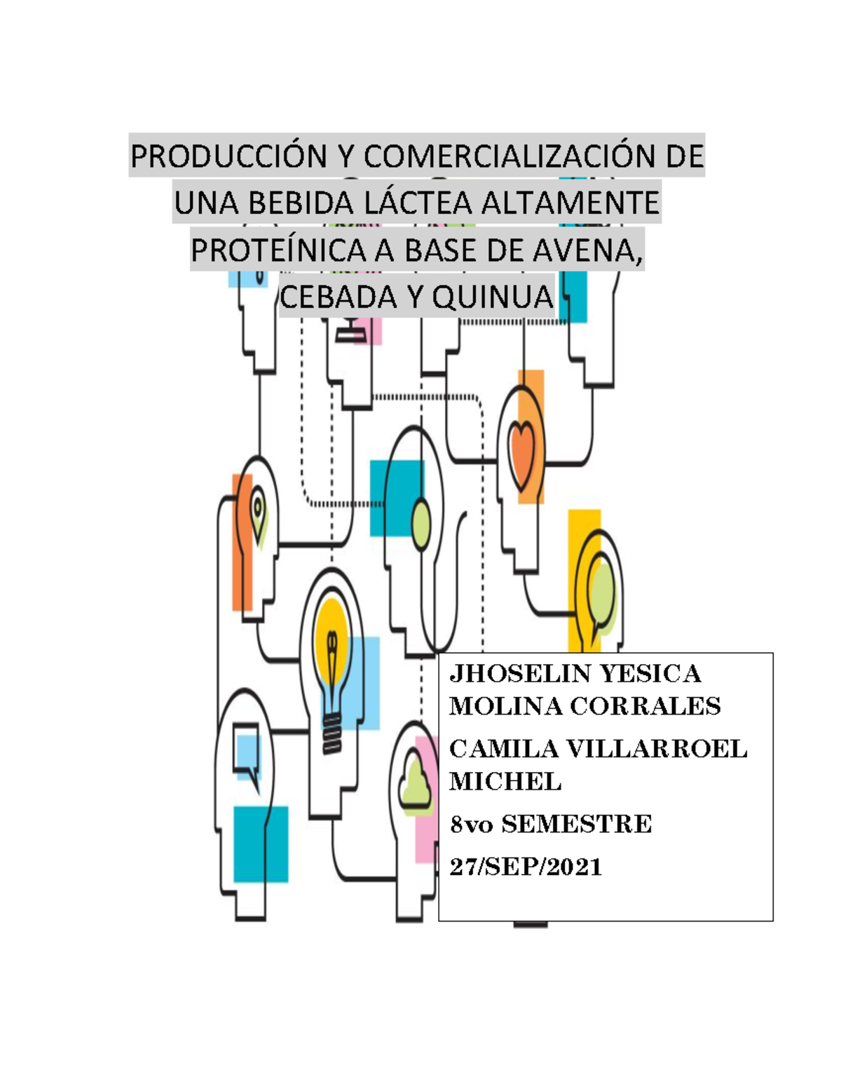 Proyecto Term Leche - O Si Va A Ver - PRODUCCI”N Y COMERCIALIZACI”N DE ...