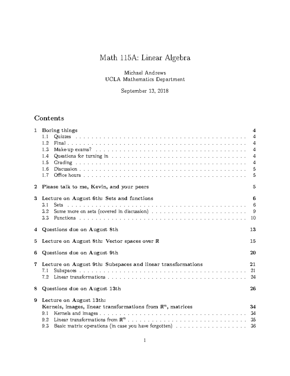 Ucla Math Courses - qxy254o