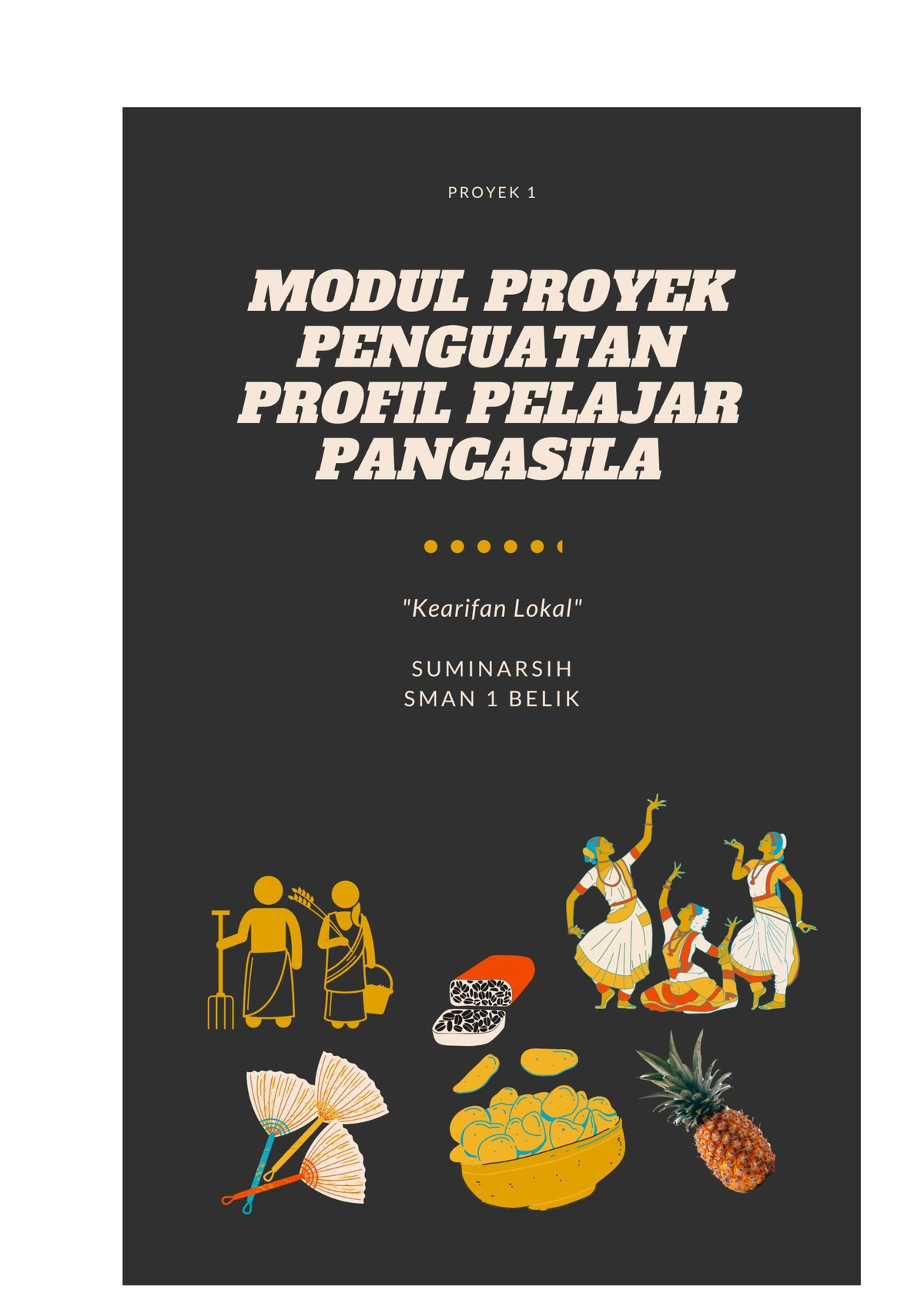 Modul Projek P5 Fase E Tema Kearifan Lokal Lengkap T - Mores.pics