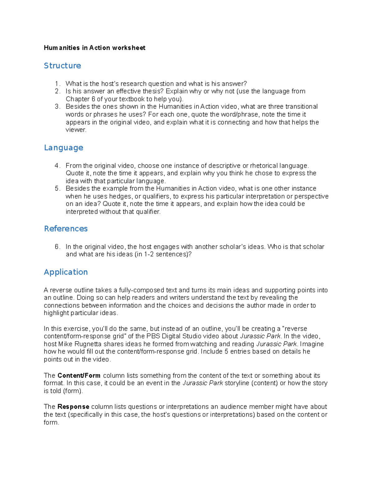 Hi A worksheet 2021 - aReally good work done you will like is - Humanities  in Action worksheet - Studocu