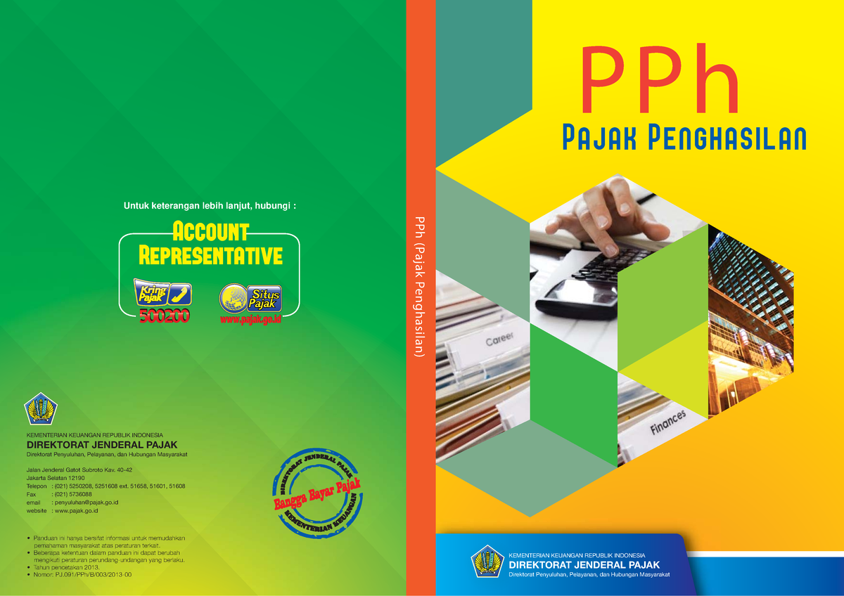 Buku Pph Upload - KEMENTERIAN KEUANGAN REPUBLIK INDONESIA DIREKTORAT ...