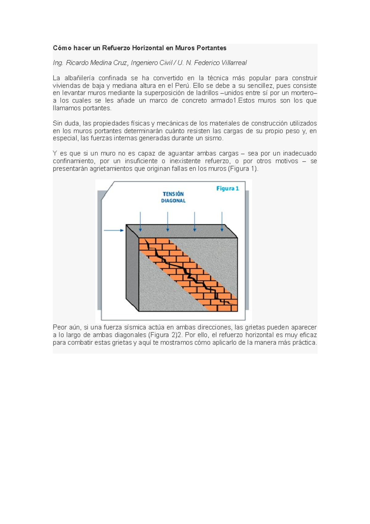 362531639 Como hacer un Refuerzo Horizontal en Muros Portantes docx ...