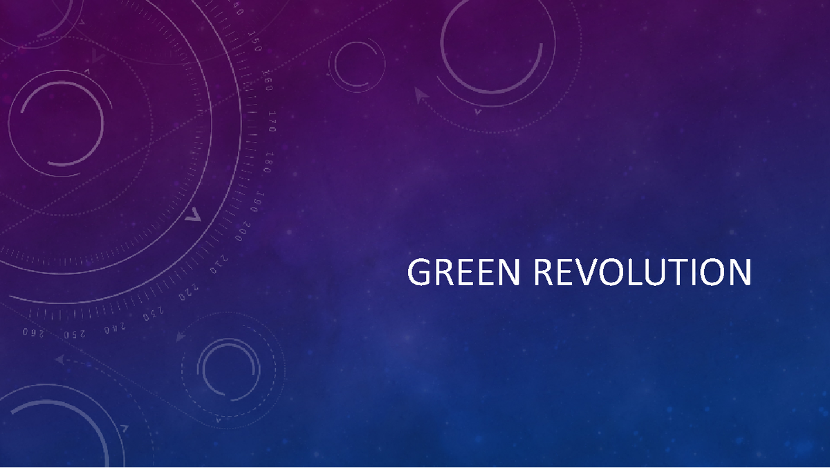 Green Revolution - History, Benefits And Disadvantages - GREEN ...