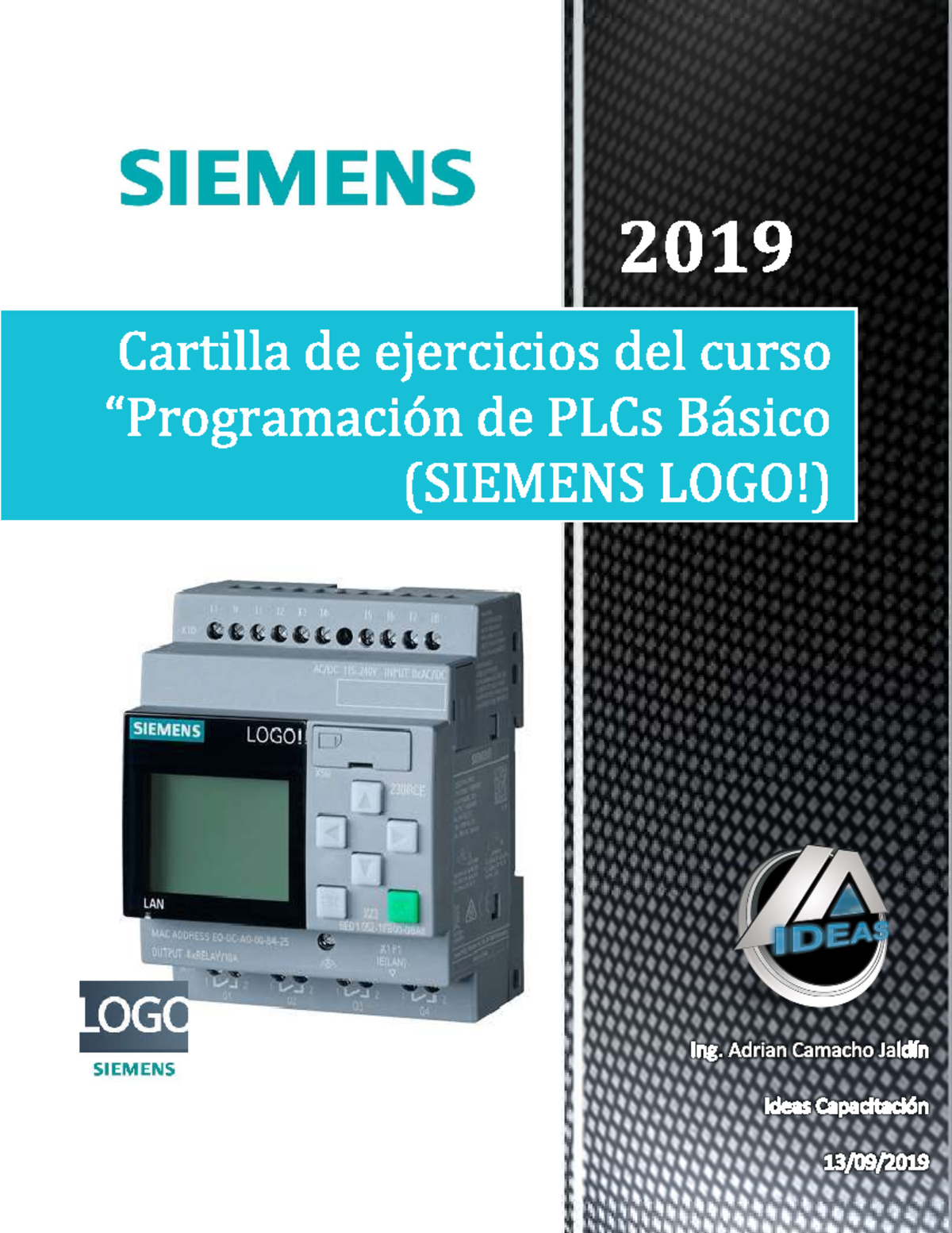 Manual de ejrciicos plc siemens - SIEMENS 2019 Cartilla de ejercicios ...