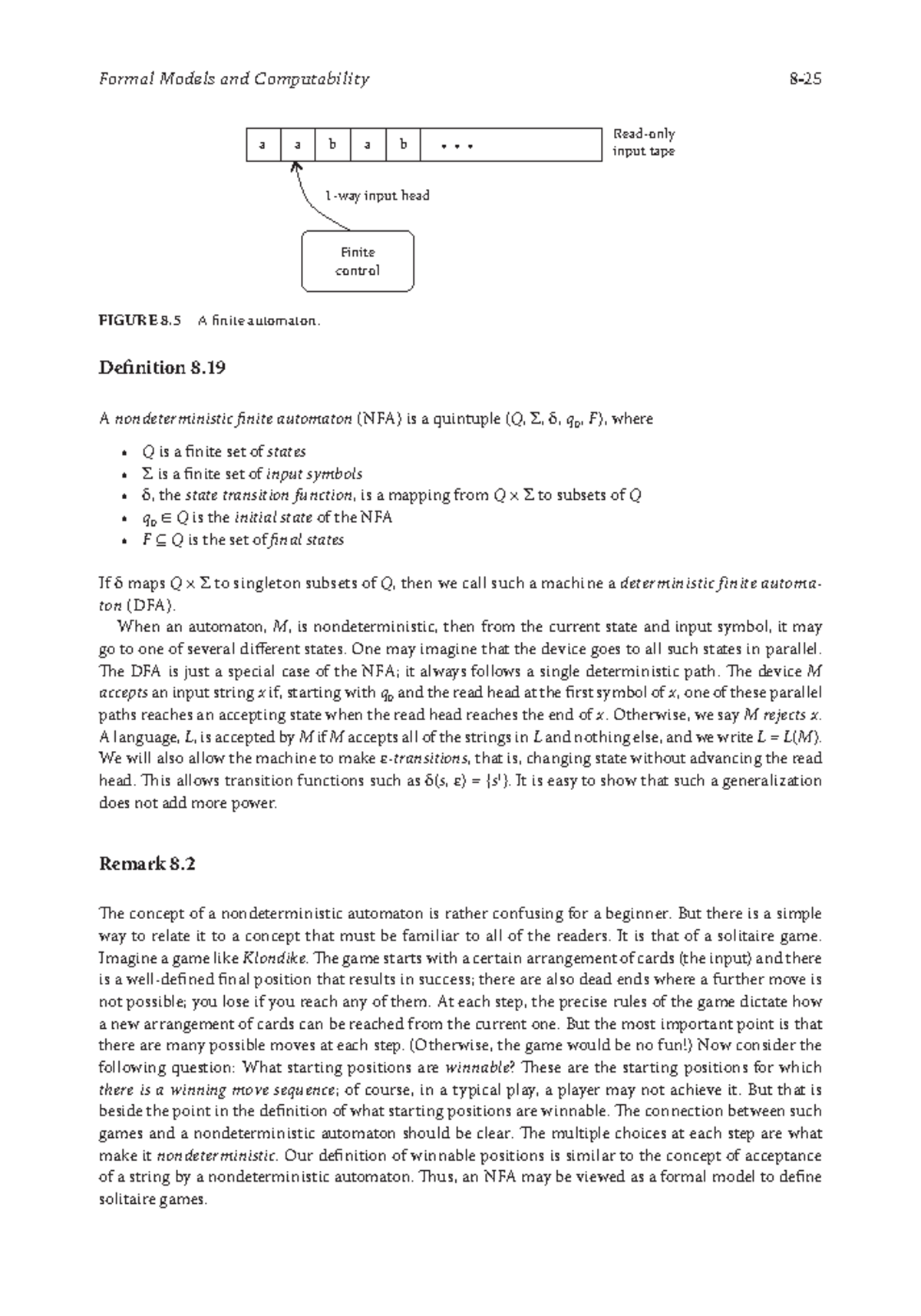 Computing Handbook Cse (99) - Formal Models And Computability 8- 25 De ...