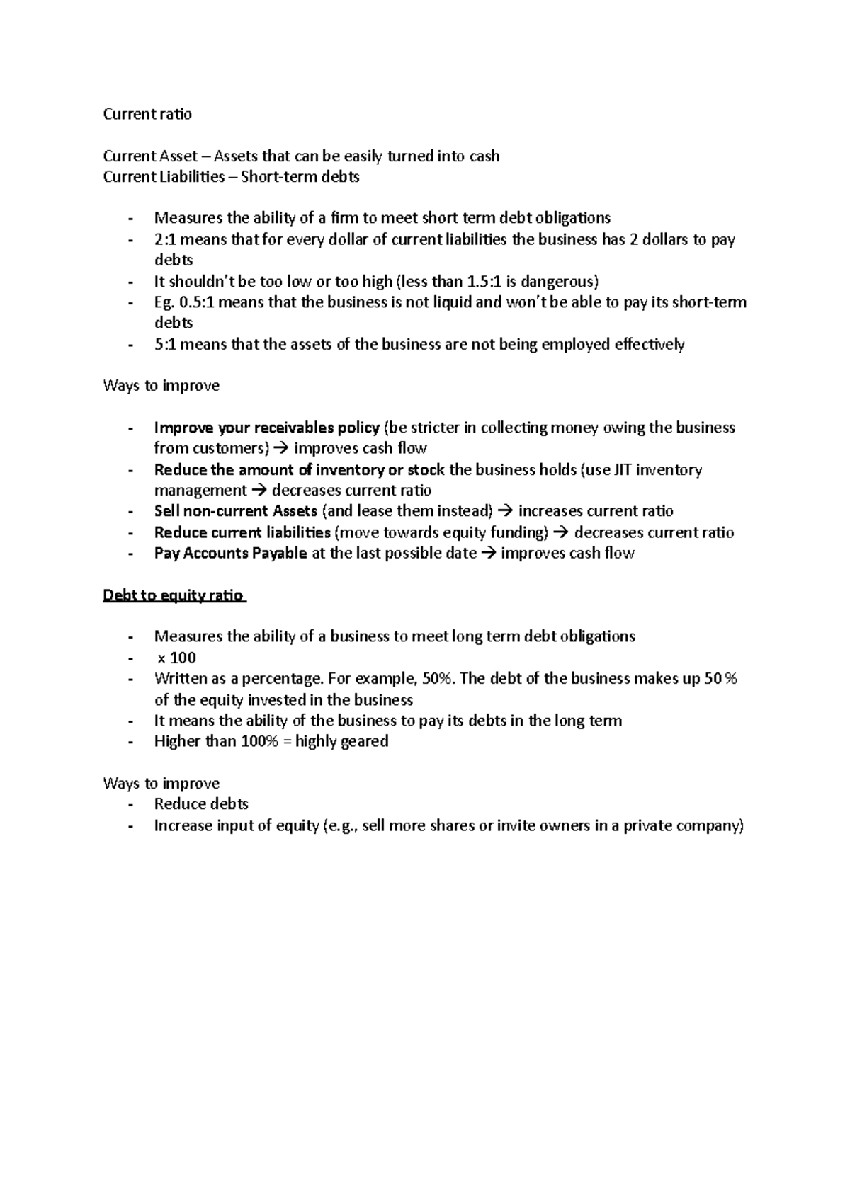 current ratio accounting formula