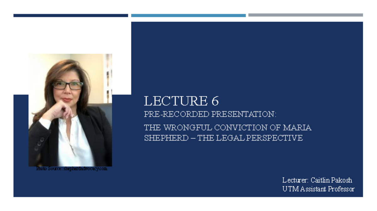 Lecture-6-Maria-Shepherd-Case-Study The-Legal-Perspective - LECTURE 6 ...