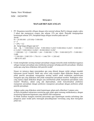 [Solved] Anda Sebagai Seorang Analis Keuangan Memperkirakan Suatu ...