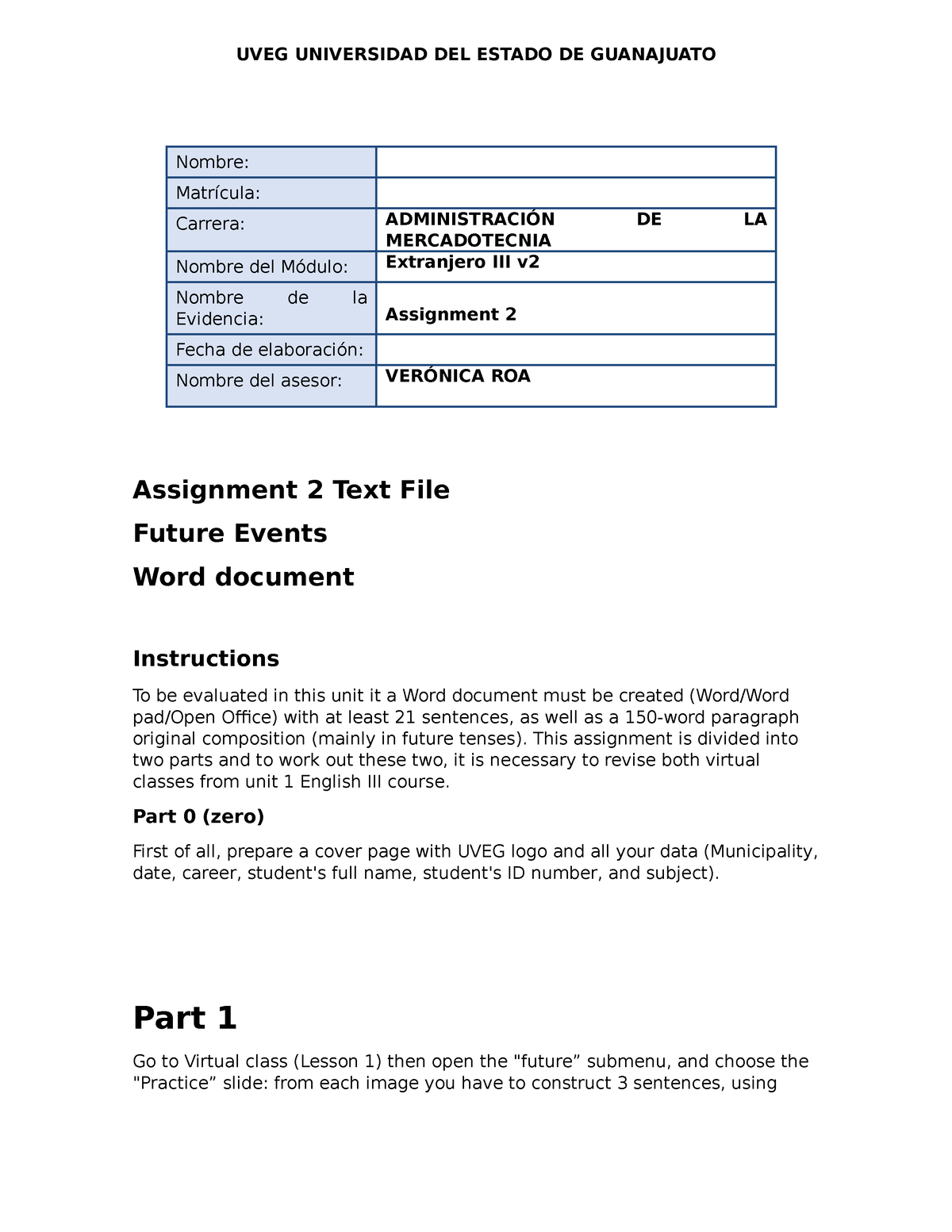 assignment 2 text file