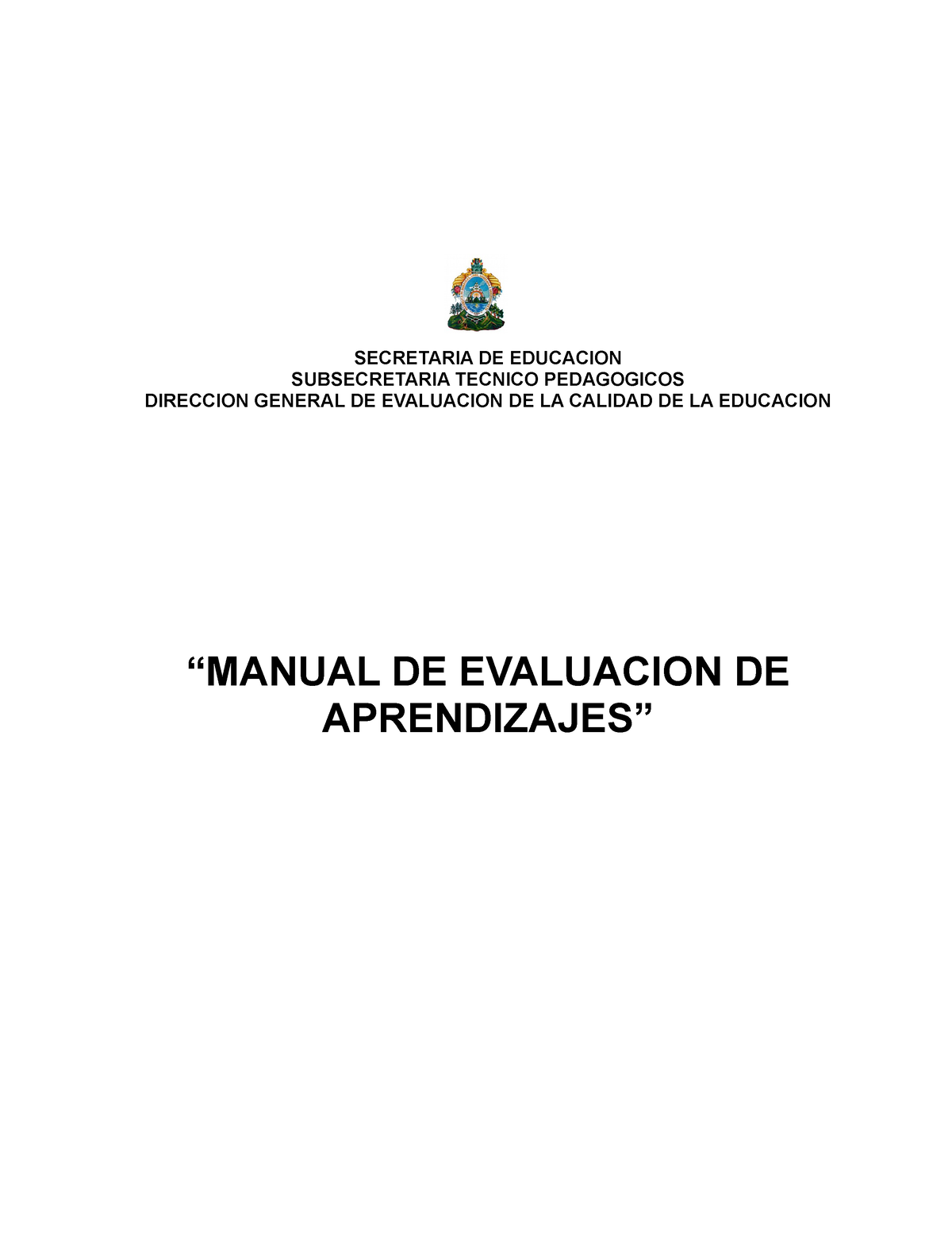 Manual De Aprendizajes 09 10 09 - SECRETARIA DE EDUCACION SUBSECRETARIA ...