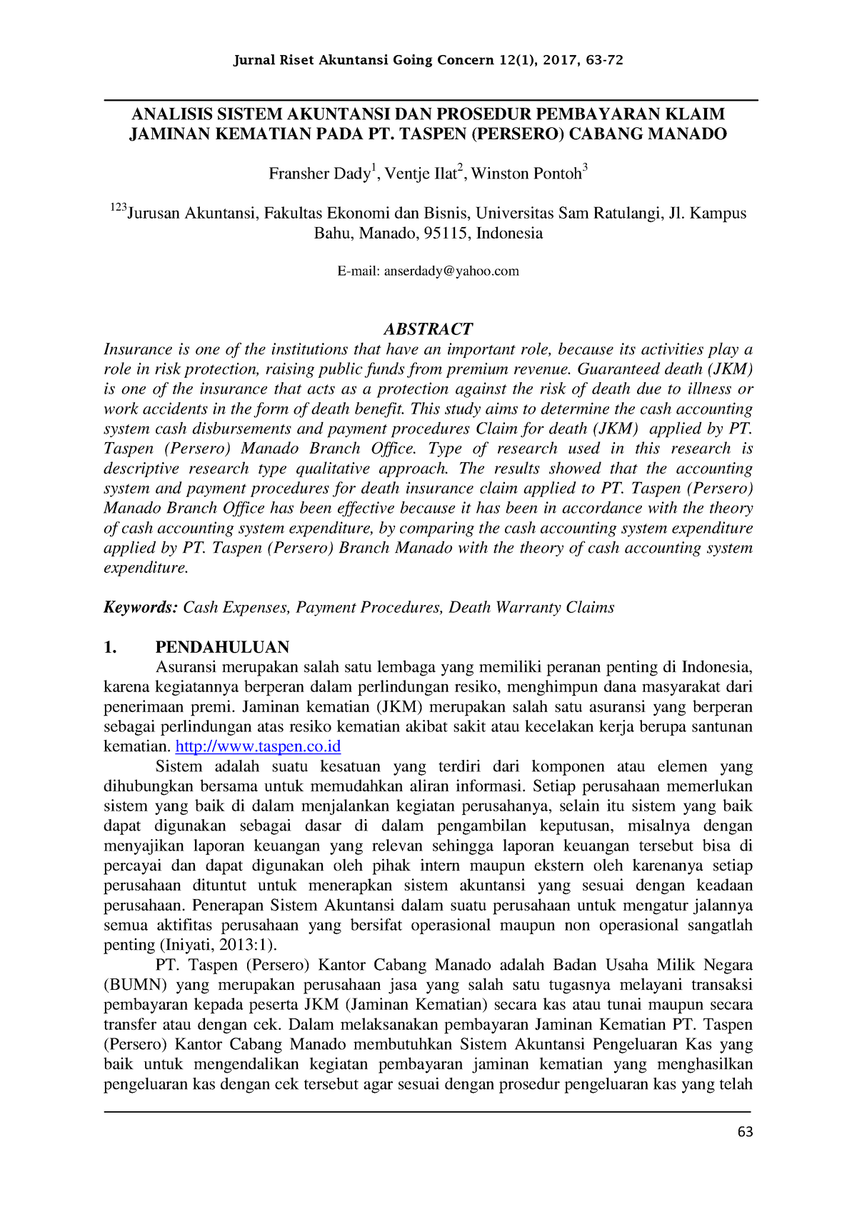 Cdatu,+08 - Jbduwfedywfqey - Jurnal Riset Akuntansi Going Concern 12(1 ...