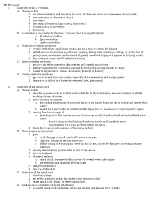 Lecture 9 - All notes midway through semester until final - KIN 437 ...
