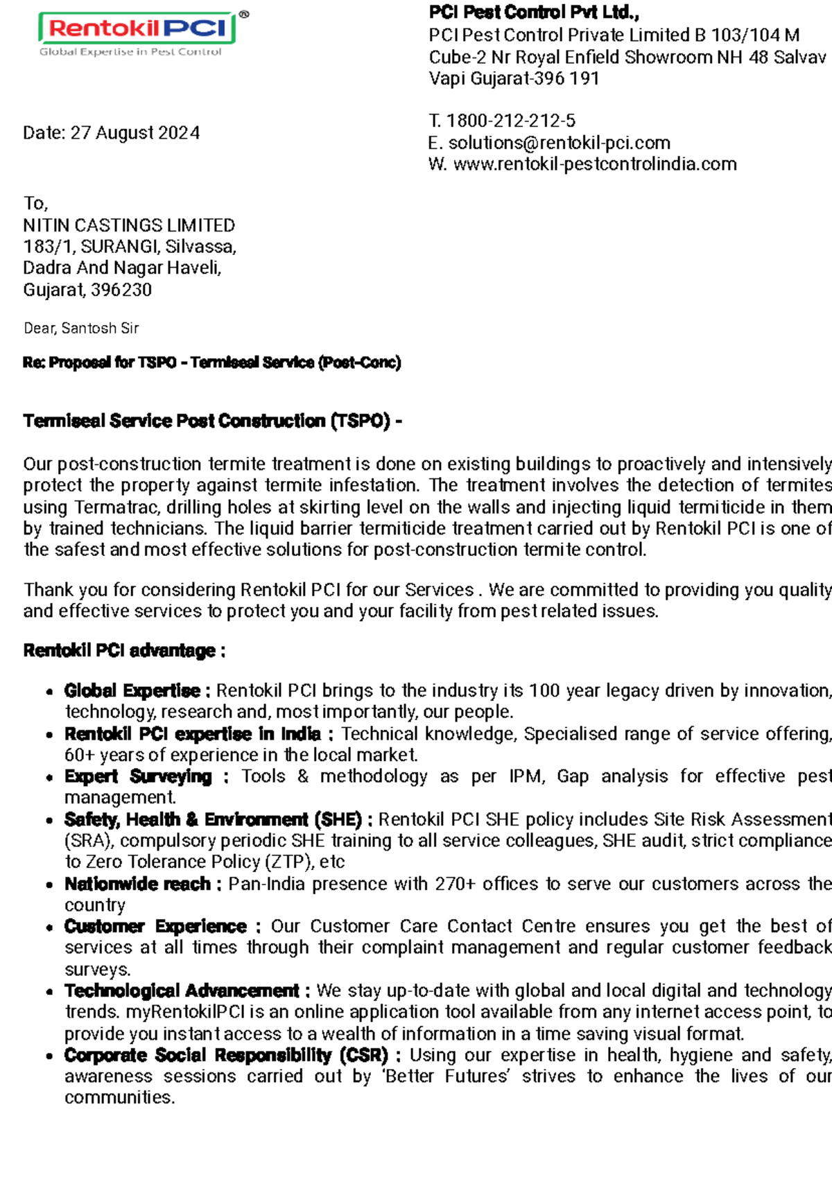 20240827112938 - BNA - PCI Pest Control Pvt Ltd., PCI Pest Control ...