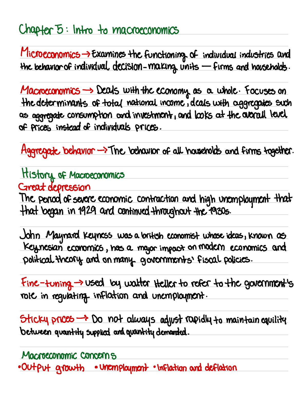 Intro To Macroeconomics - Chapter 5 : Intro To Macroeconomics ...