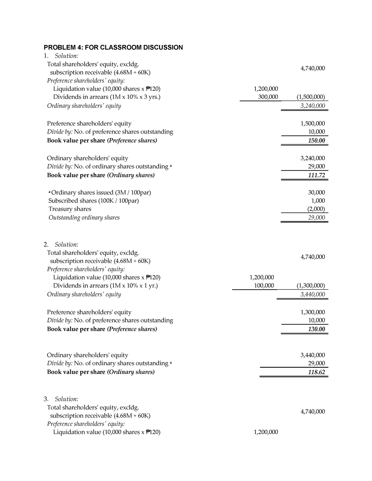 Chapter 14 Problem 4 - Lecture Notes 2 - Intermediate Accounting 2 ...