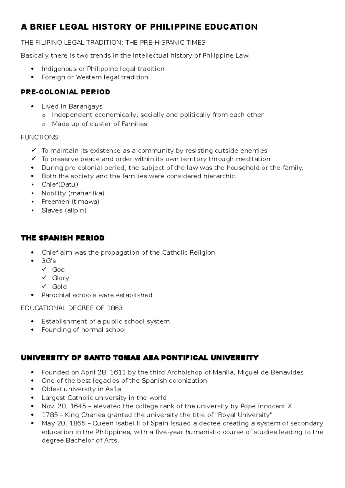 TTP LAST Module - hehe - A BRIEF LEGAL HISTORY OF PHILIPPINE EDUCATION ...