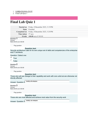 UGRD-IT6300A Information Assurance And Security 1 Final Exam - UGRD ...