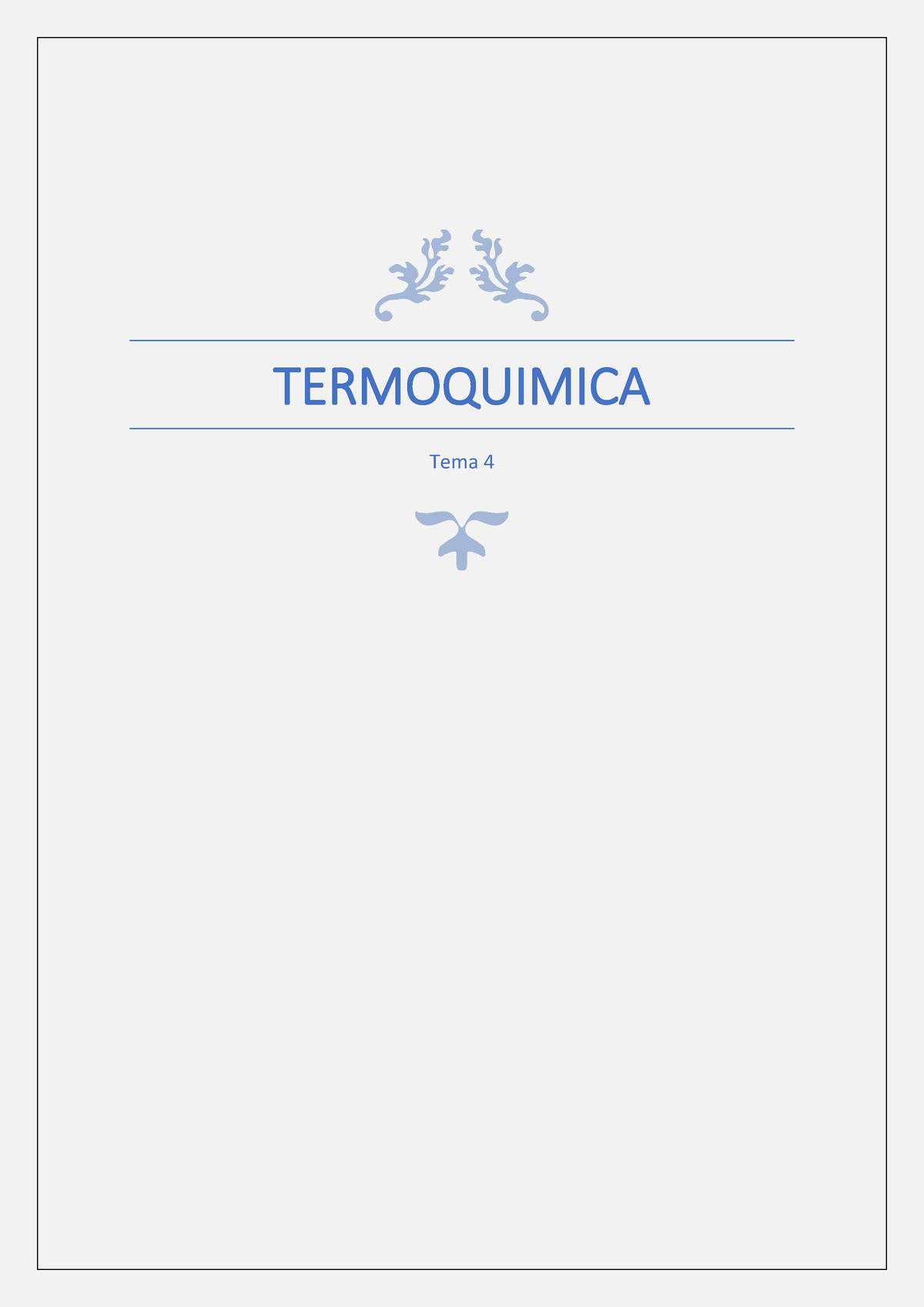 Termoquimica - Hey - TERMOQUIMICA Tema 4 La Termoquímica Se Define Como ...