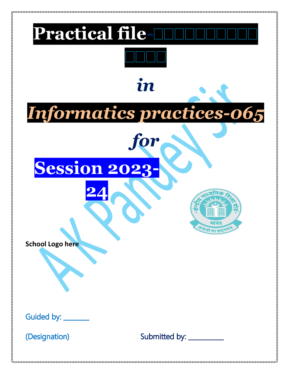 Final Practical FILE 2023-24 - Practical File-पपपपपपपपपप पपपप In ...