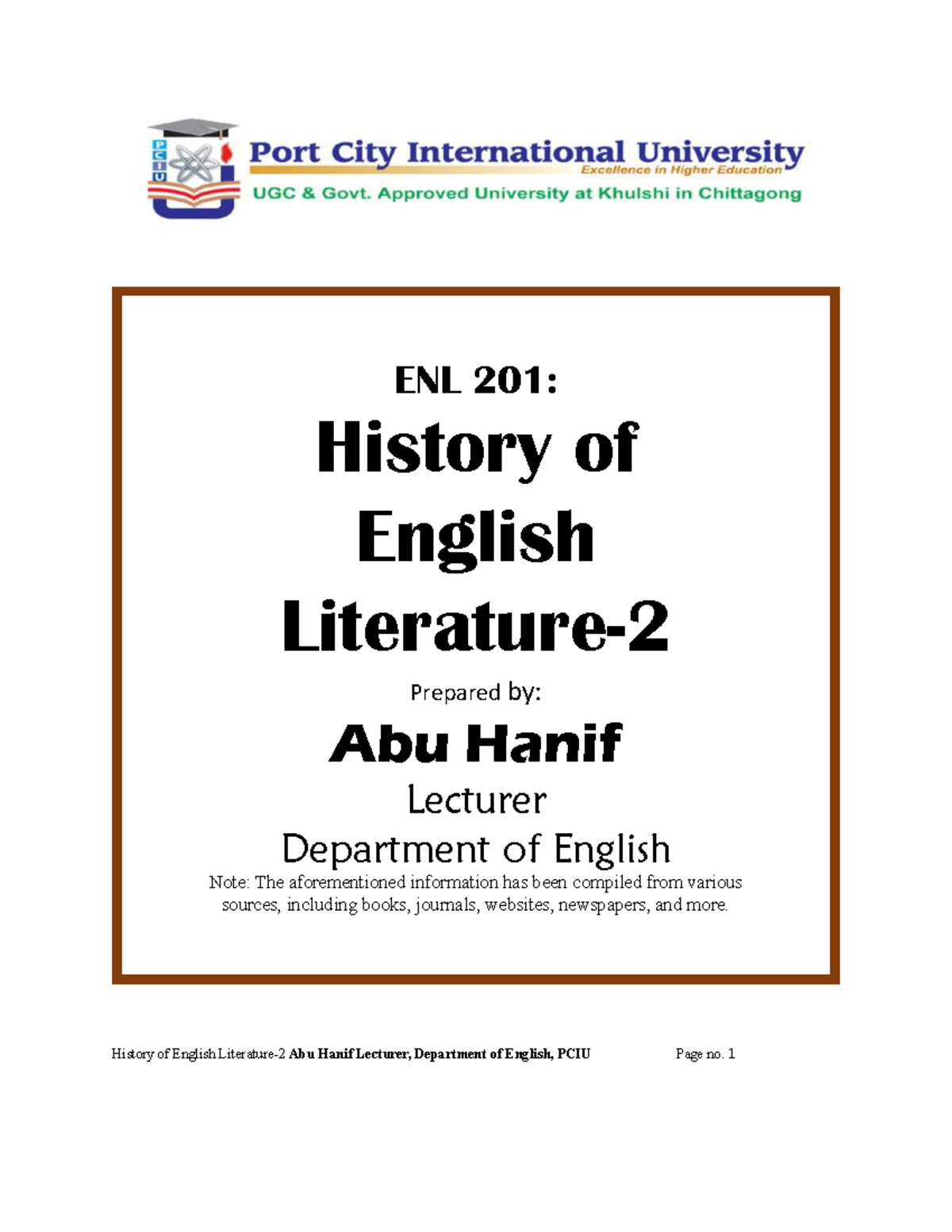 History 2 full notes - I want to study effectively - ENL 201: History ...
