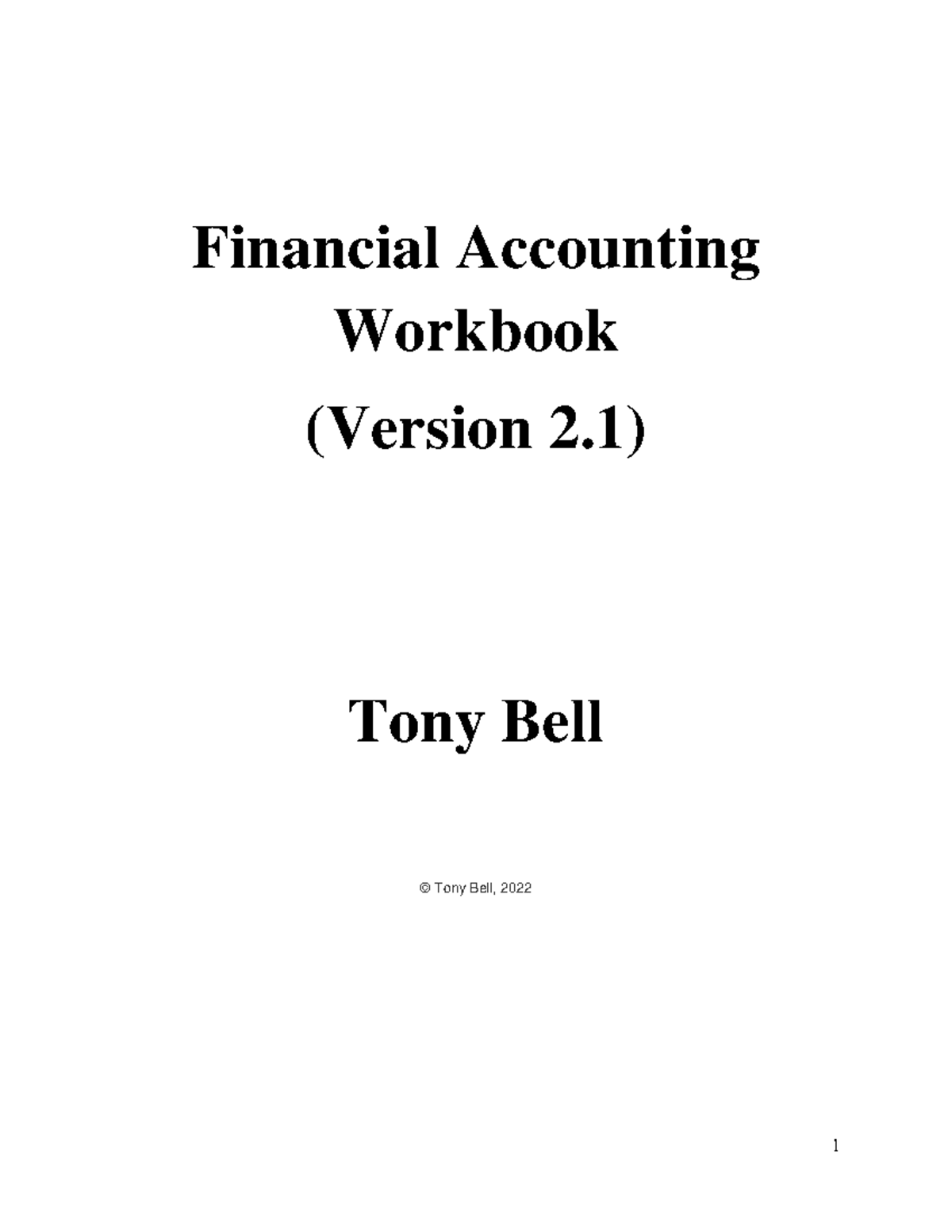 Financial Accounting - random - Financial Accounting Workbook (Version ...
