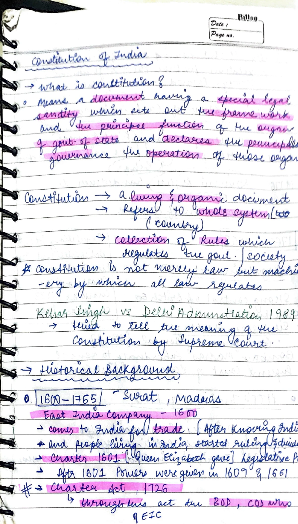 PIL format for Supreme Court under Article 32 of the Constitution of ...