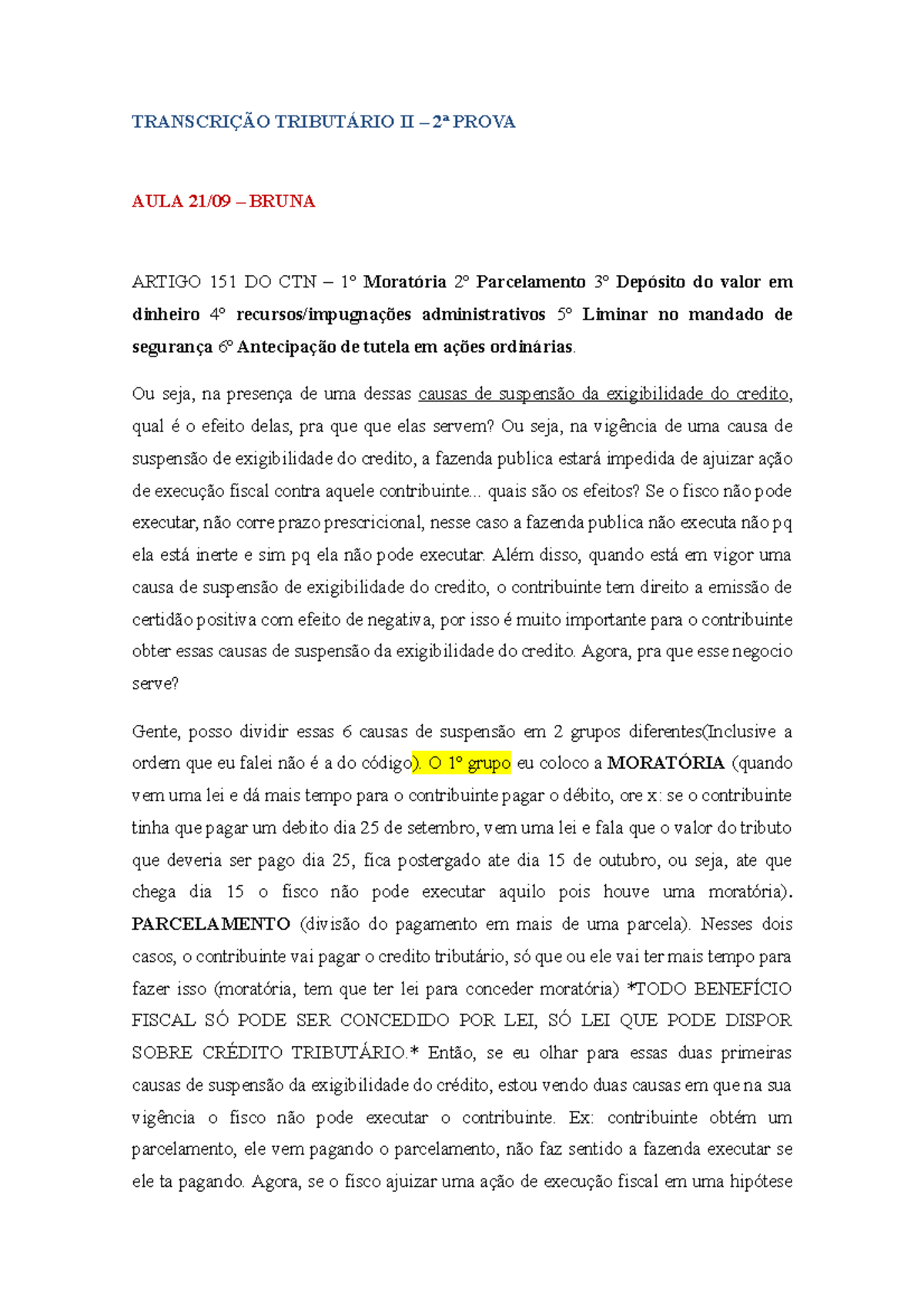 Artigo 43 Codigo Tributario Nacional - BRAINCP