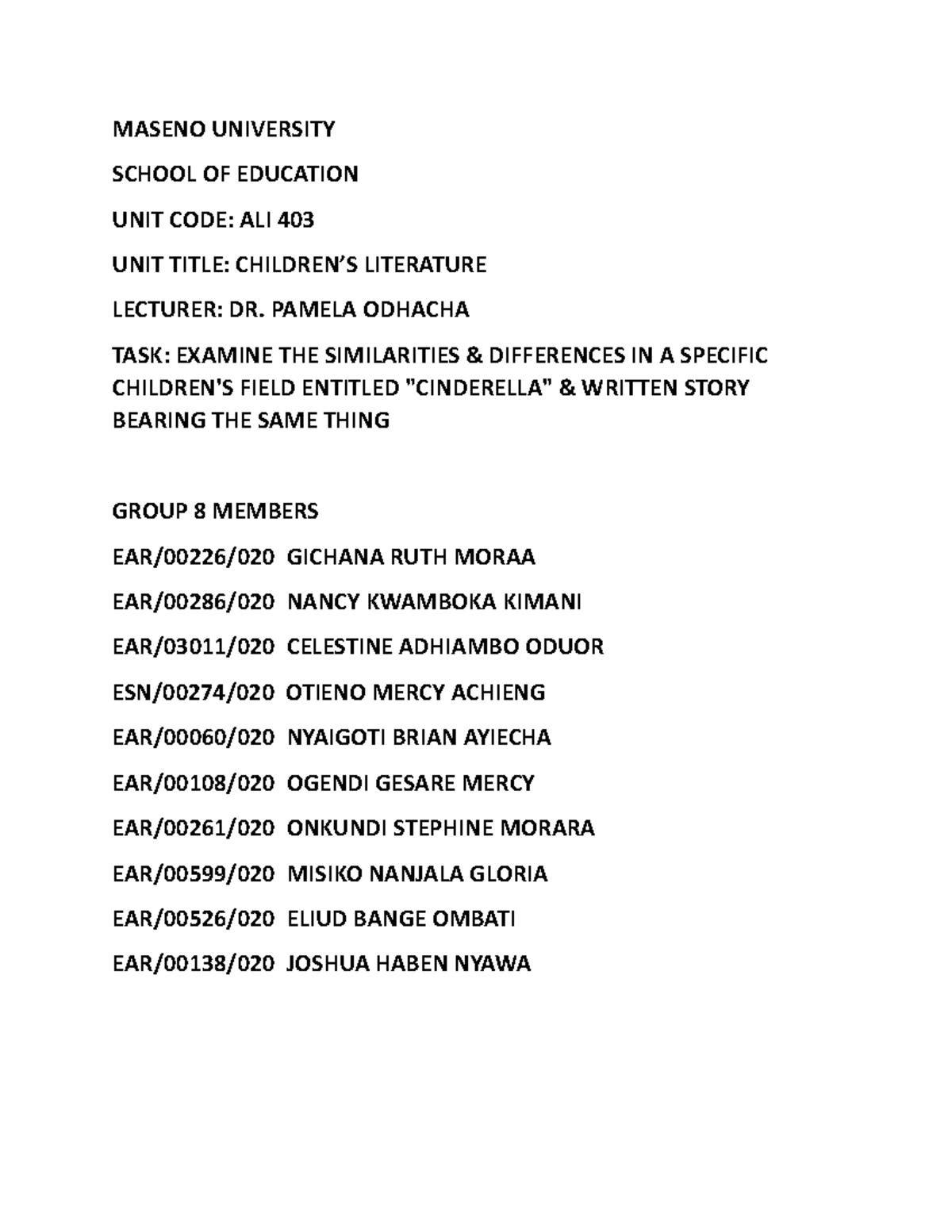 Group WORK - English assignments can cover a wide range, from writing ...
