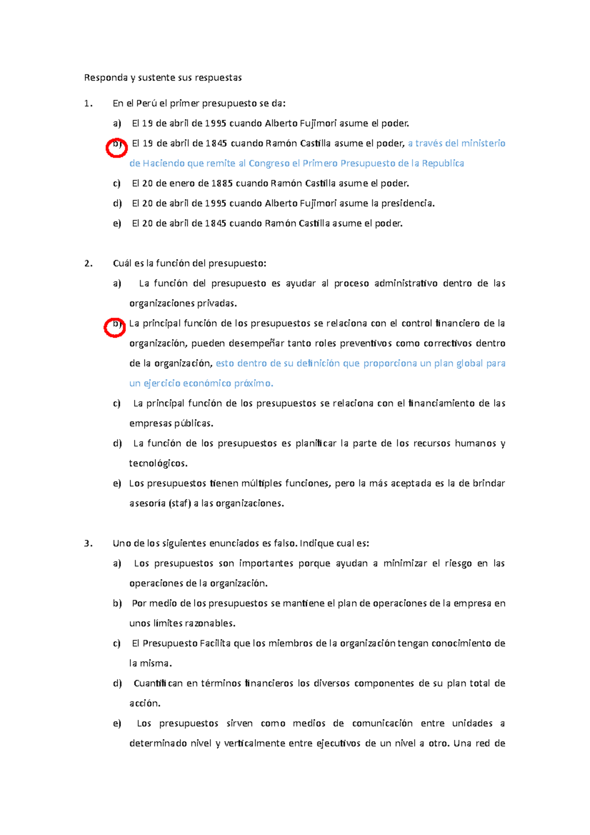 Actividad Semana 2. Sesion 1 - Responda y sustente sus respuestas En el ...