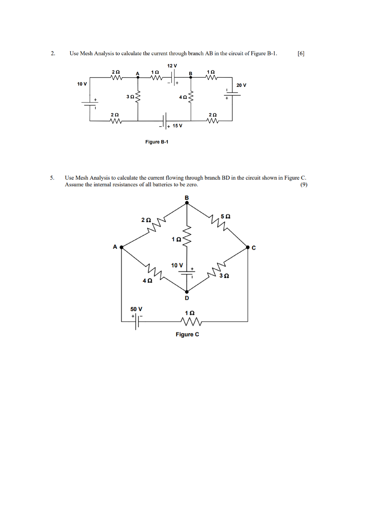 Mesh Analysis - EEE1006F - UCT - Studocu