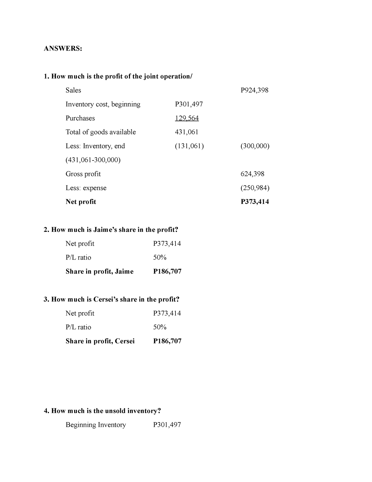 05-quiz-1-05-joint-arrangement-answers-1-how-much-is-the-profit-of