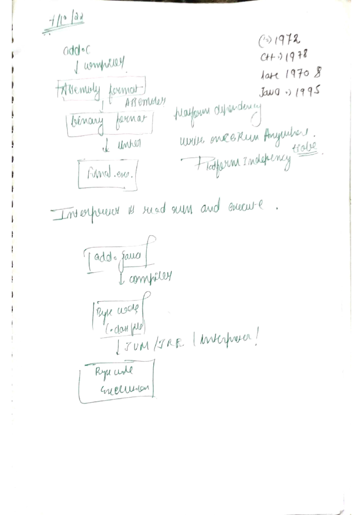 Core java notes computer science studocu