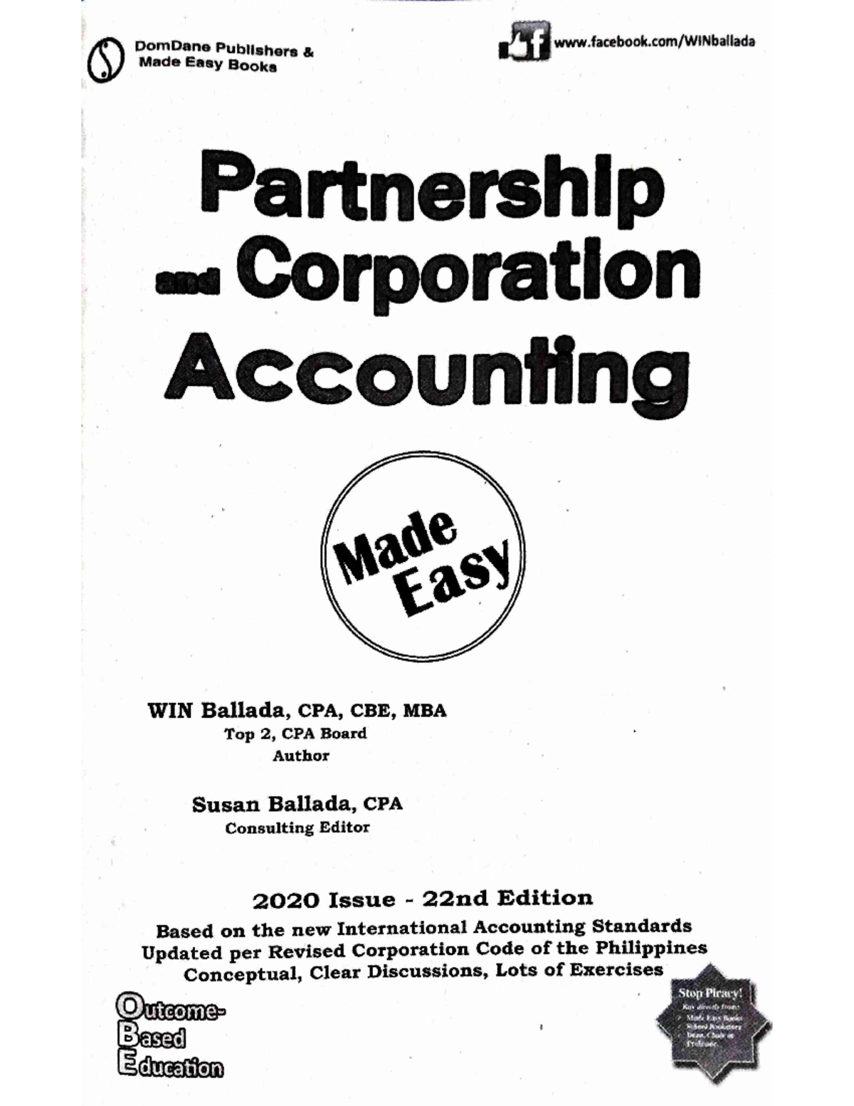 1.1 Cover Page, TOC, Basic Considerations and Formation - Concepts ...
