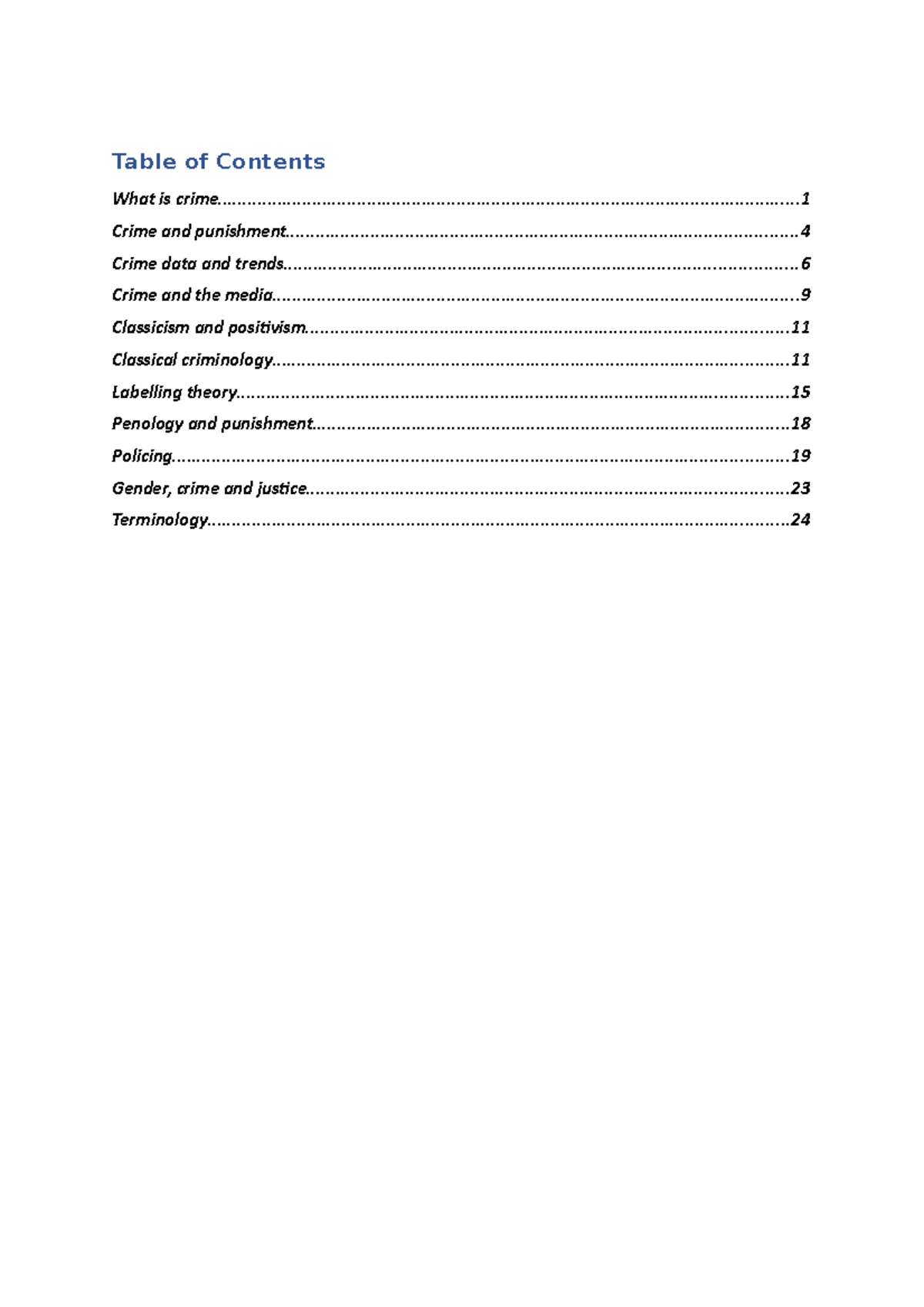 Crm exam notes specific - Table of Contents What is - Studocu