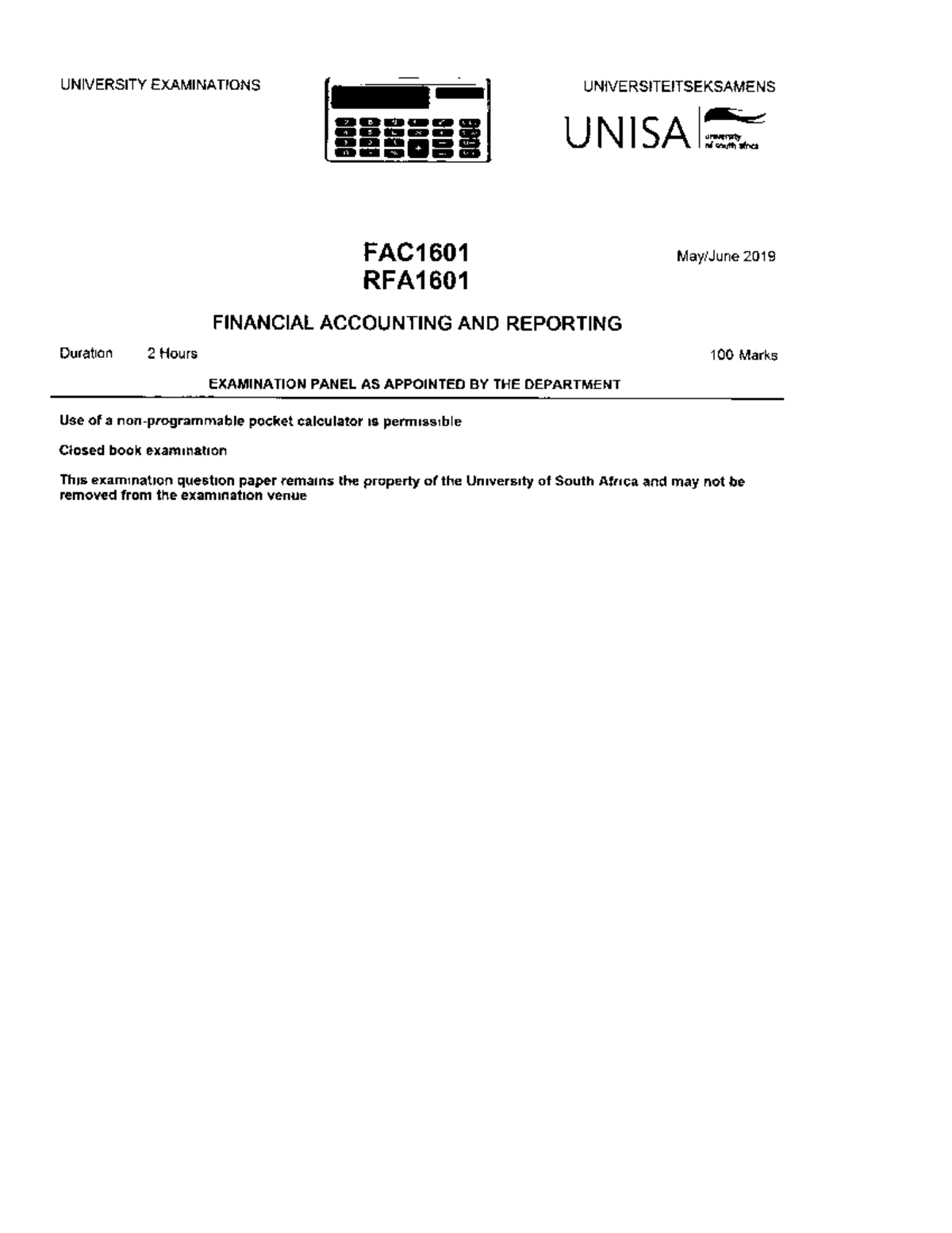 Fac1601 2019 6 E 1 Lecture Notes Fac1601 Studocu Fac1601 2019 6 E 1 Lecture Notes Fac1601 Studocu