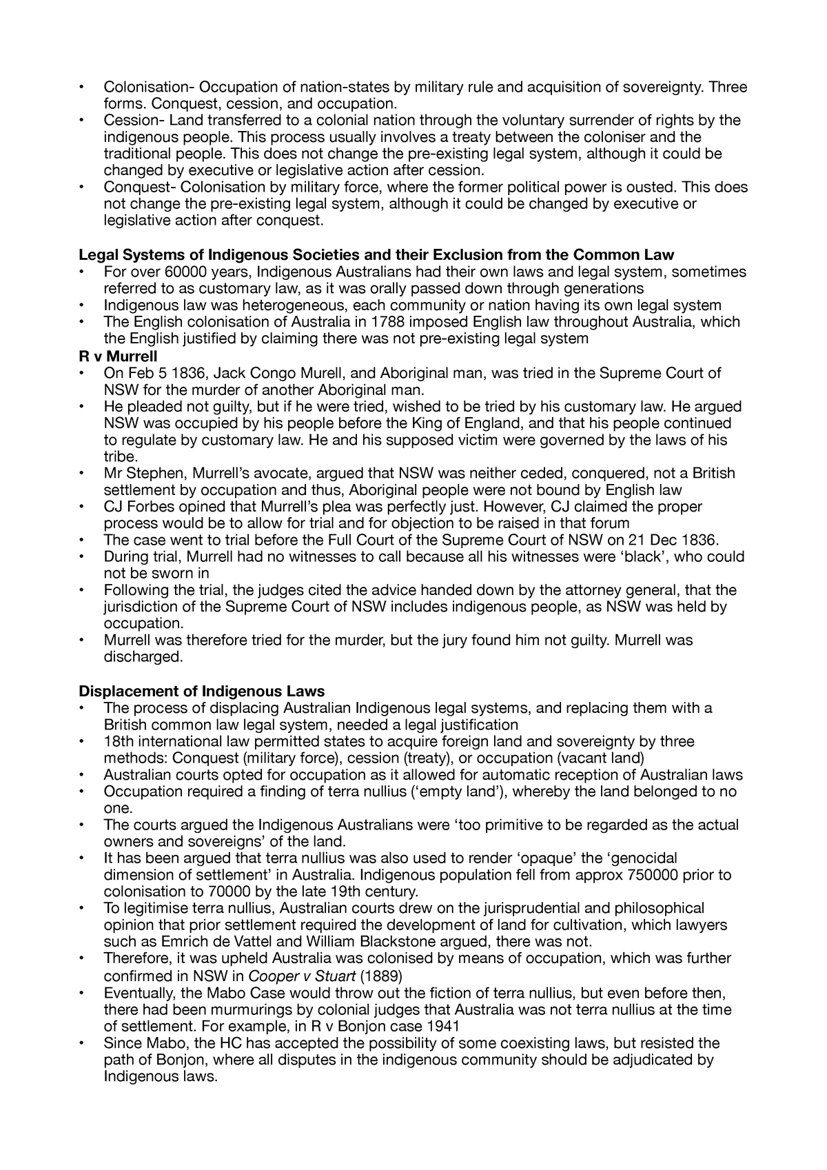 foundations-of-law-mod-4-readings-notes-colonisation-occupation-of