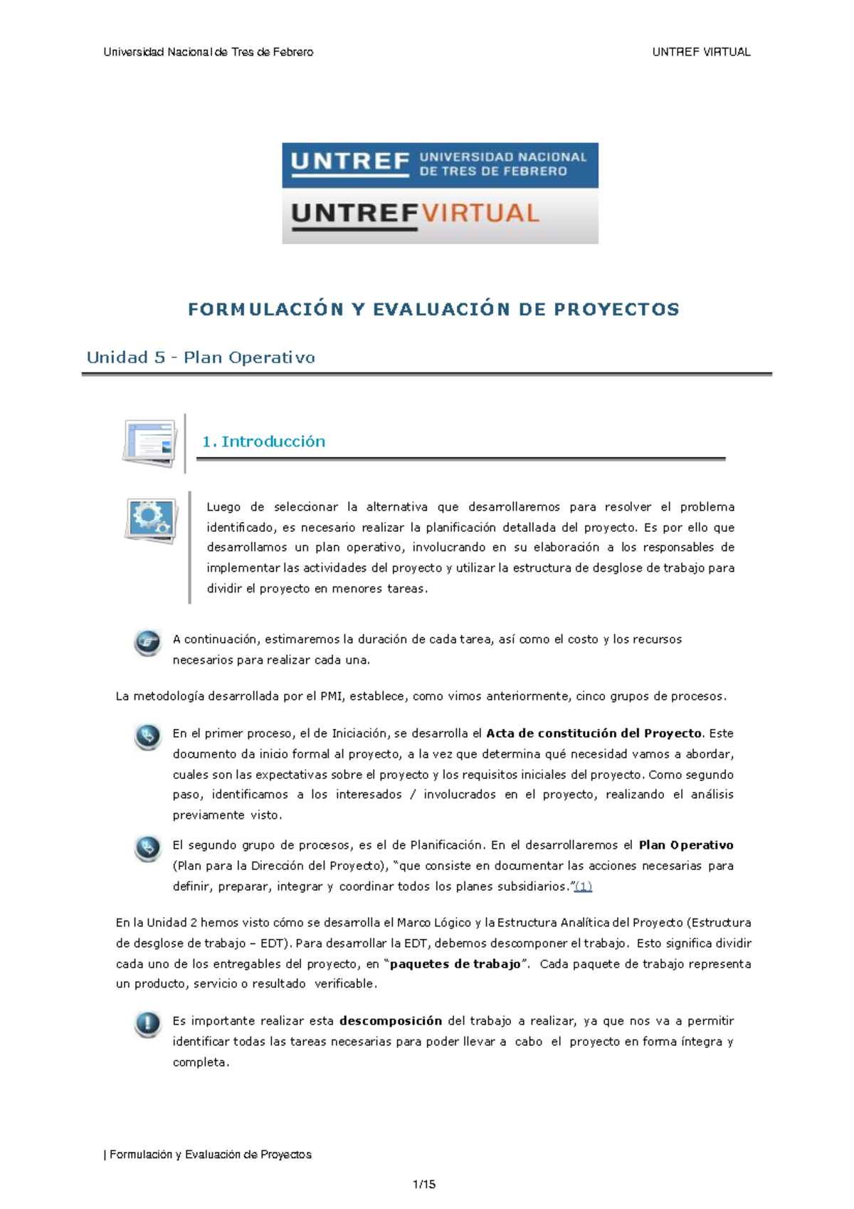 Unidad 5- Formulacion Y Evaluacion De Proyectos - ####### | Formulación ...