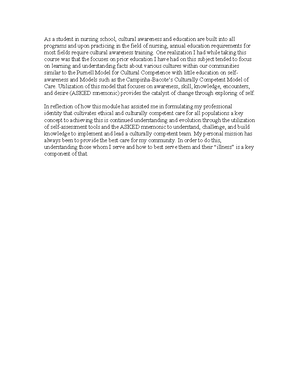 D218 Leadership Skills and Mindset Reflection Task 2 - Task 2 ...