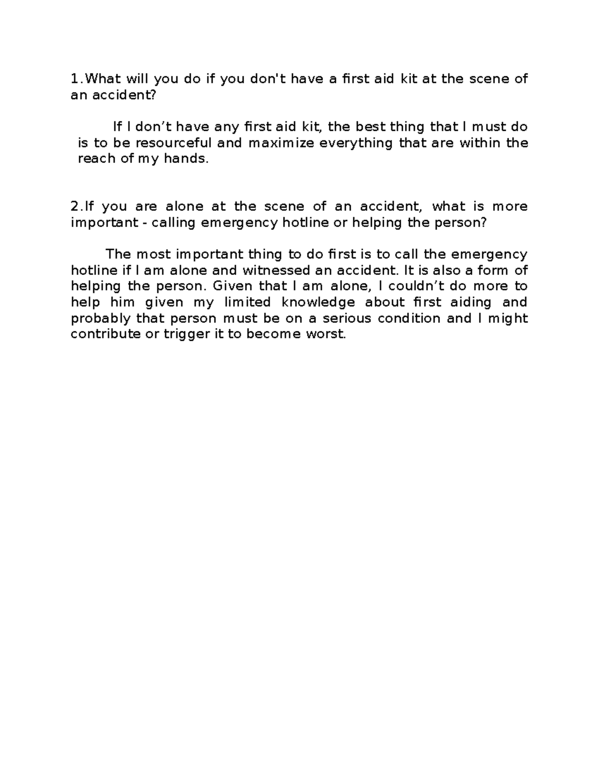 NSTP12 Assignment in NSTP under the advisory of Ms. Ruth 1 will you