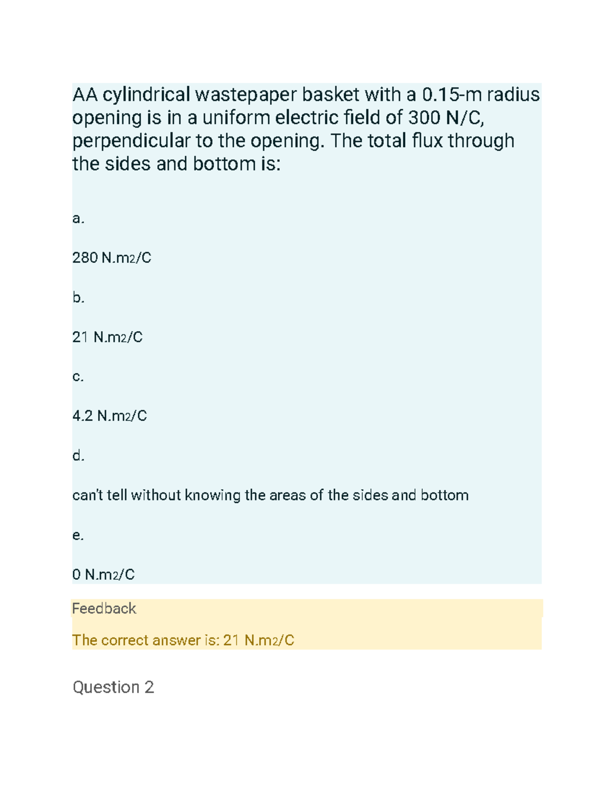 PHY-290 - Physics II Coursework TEST Material And Solutions - AA ...