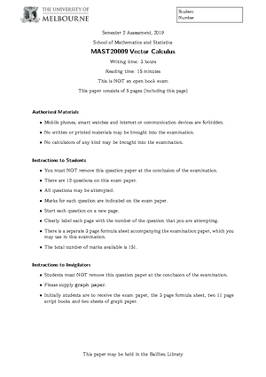 Multivariable and Vector Calculus notes - Multivariable and Vector ...