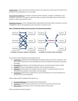 Marketing Chapter 9 - Considerations in setting price: Customer value ...