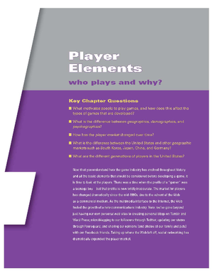 Video-game - PDF document on video games - Video game Researcher Pr ...