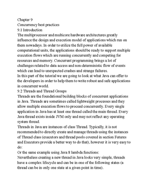 Java Notes (CH8) - Chapter 8 How and when to use Exceptions 8 ...