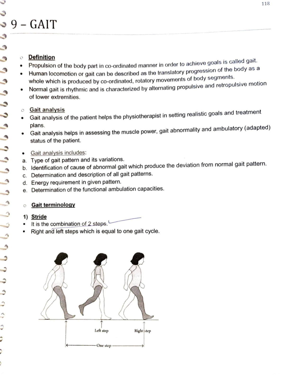 GAIT E - Notes regarding dpt - 9- GAIT Definition Propulsion of the ...