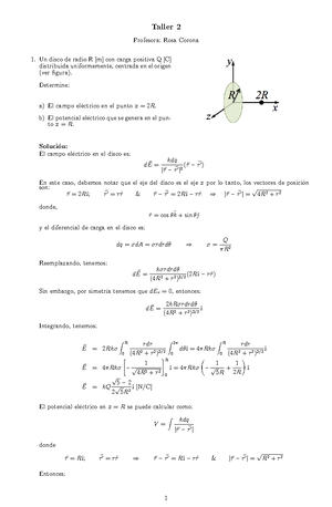 Taller GR3DFGHJ JJHGHG HHGGG IIJJIJ - quimicA - Electricidad y Magnetismo  Taller - Studocu